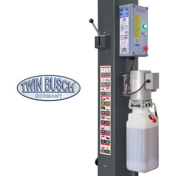 Twin Busch 2 Säulen Hebebühne TW242M 4.2t – BASIC LINE – halbautomatische Entriegelung GREY-Line